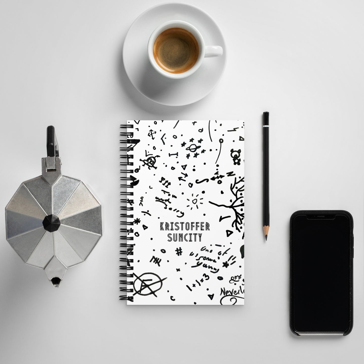 Suncity Spiral notebook